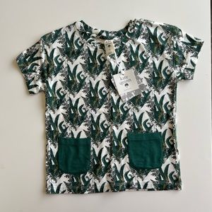 Kate Quinn fern print top